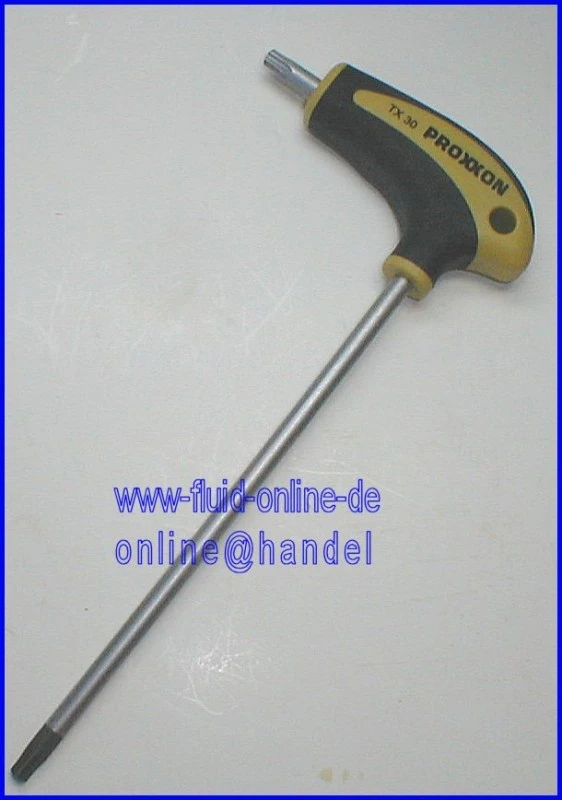 PROXXON 22454 L-Griff TORX Schraubendreher TX30 4 PROXXON 22454 L-Griff TORX Schraubendreher TX30 – Bild 2