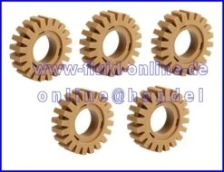 RODCRAFT ZU014 Radierscheibe 23mm Karamell Für MBX System - VORTEILSPACKUNG