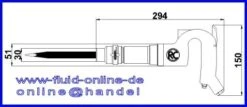 RODCRAFT 5310 Set Meißelhammer Mit 4 Meiseln + Koffer 6 Joule - 8951171053 -Werkstattwerkzeuge Geschäft 3819 1