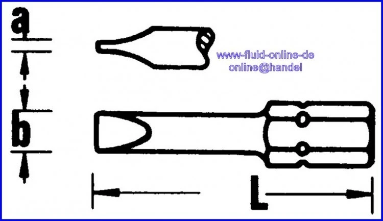 STAHLWILLE 1160 BIT Schraubendreheinsatz Schlitz 0,5x3,0mm - 08070120 4 STAHLWILLE 1160 BIT Schraubendreheinsatz Schlitz 0,5x3,0mm - 08070120 – Bild 2