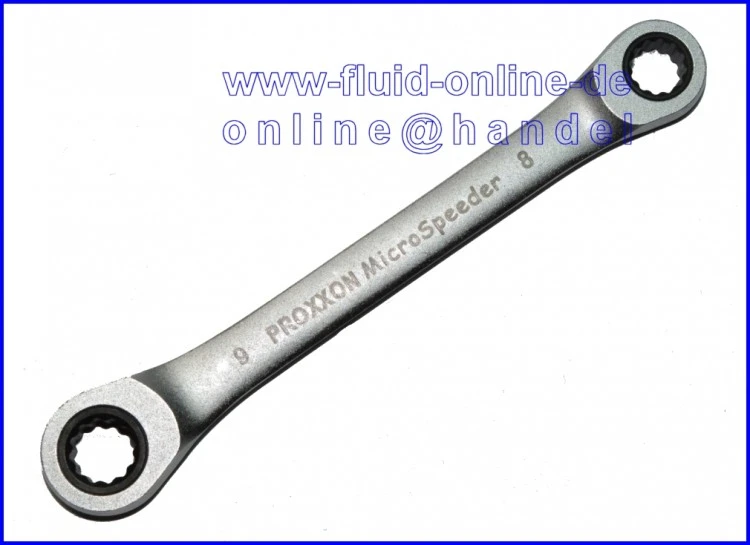 PROXXON 23241 MICROSpeeder 8 X 9mm Doppelring Ratschenschlüssel 4 PROXXON 23241 MICROSpeeder 8 X 9mm Doppelring Ratschenschlüssel – Bild 2