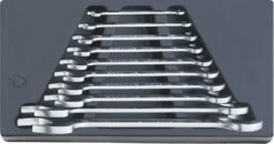 STAHLWILLE Doppelmaulschlüsselsatz ES 10/10 Leere Einlage - 83812022