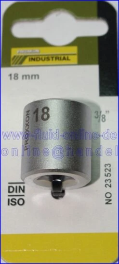 PROXXON 23523 Steckschlüsseleinsatz / Nuss 18mm Antrieb 10mm (3/8") 5 PROXXON 23523 Steckschlüsseleinsatz / Nuss 18mm Antrieb 10mm (3/8") -Werkstattwerkzeuge Geschäft 565 Imgp3366