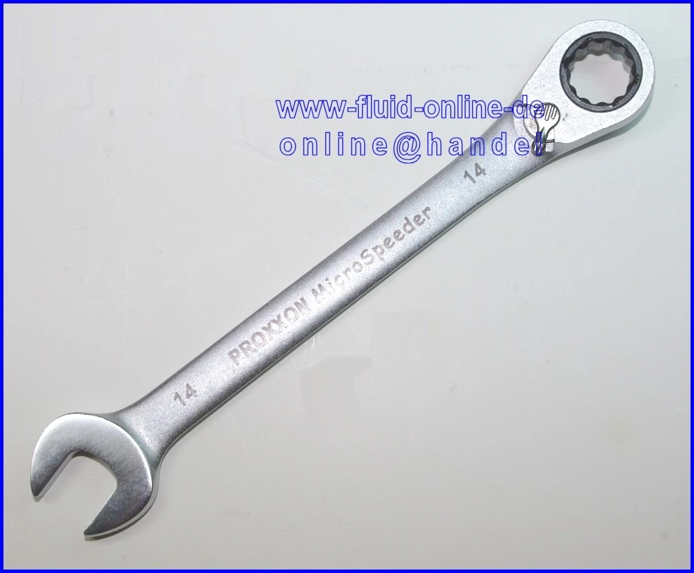 PROXXON 23136 MicroSpeeder 14mm Ratschen-Ringmaulschlüssel 15° Abwinklung 4 PROXXON 23136 MicroSpeeder 14mm Ratschen-Ringmaulschlüssel 15° Abwinklung – Bild 2