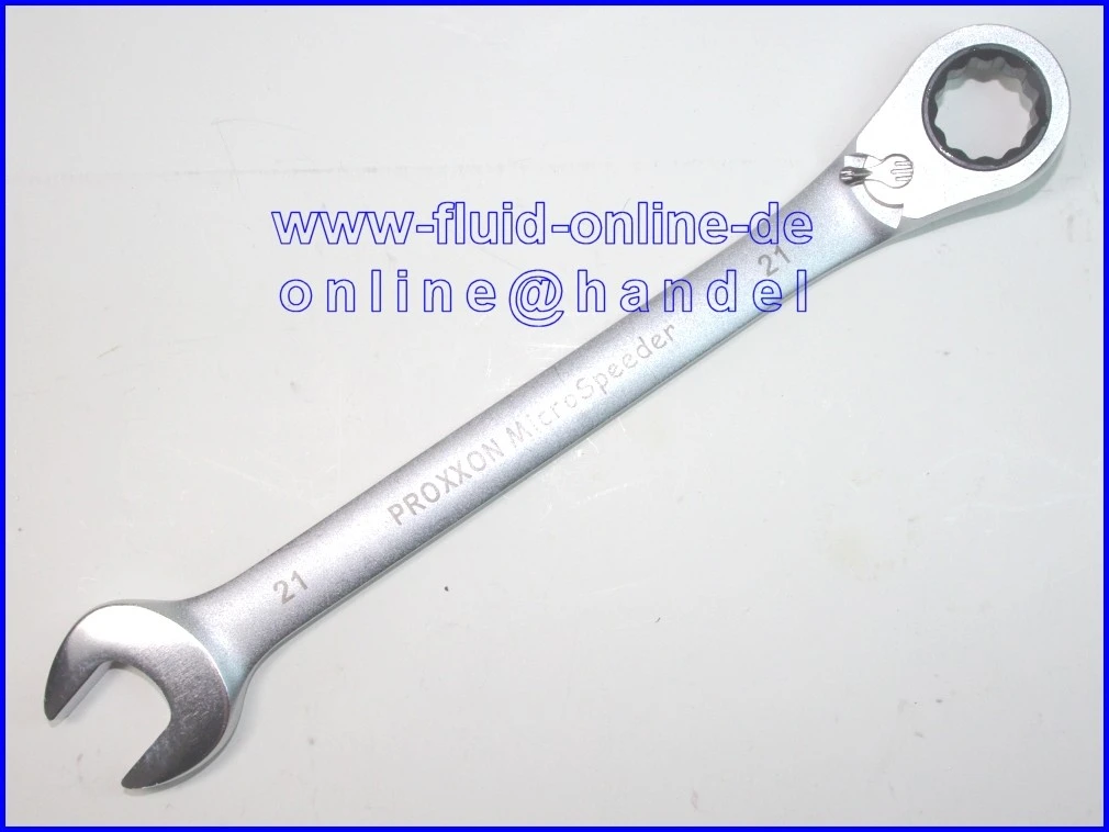 PROXXON 23143 MicroSpeeder 21mm Ratschen-Ringmaulschlüssel 15° Abwinklung 4 PROXXON 23143 MicroSpeeder 21mm Ratschen-Ringmaulschlüssel 15° Abwinklung – Bild 2