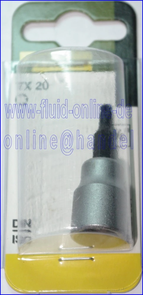 PROXXON 23584 TX20 Torx Einsatz Nuss Antrieb 10mm (3/8") Ohne Bohrung 4 PROXXON 23584 TX20 Torx Einsatz Nuss Antrieb 10mm (3/8") Ohne Bohrung – Bild 2