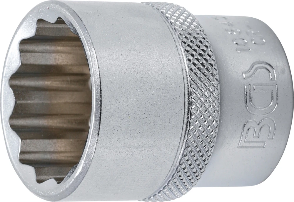 BGS 10643 Nuss / Stecknuss / Steckschlüsseleinsatz 23mm Zwölfkant Antrieb 12,5mm (1/2") 3 BGS 10643 Nuss / Stecknuss / Steckschlüsseleinsatz 23mm Zwölfkant Antrieb 12,5mm (1/2")