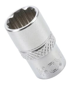 BGS 10780 Nuss / Stecknuss / Steckschlüsseleinsatz Zwölfkant Tief SW 10mm Antrieb 6,3mm (1/4")