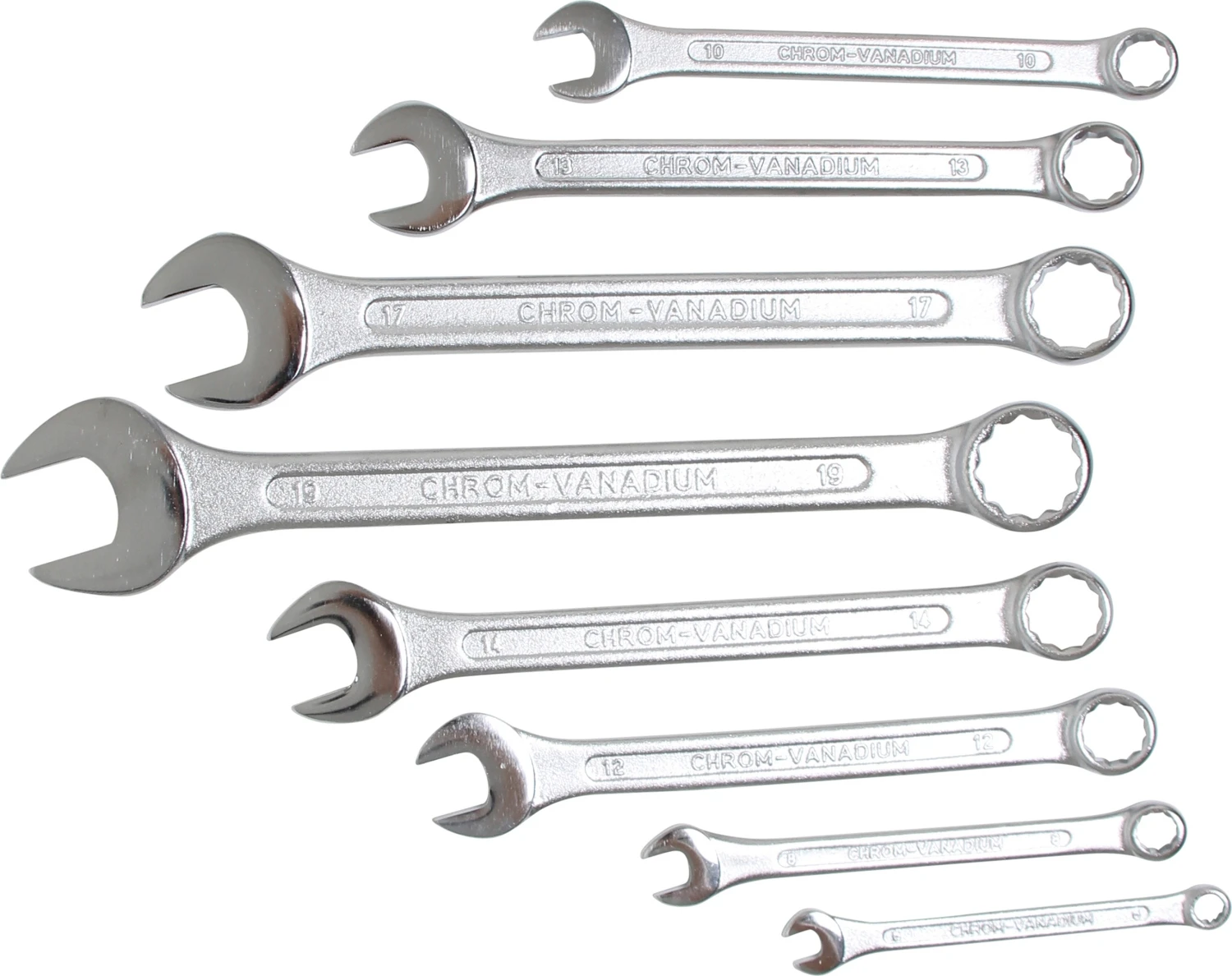 BGS 1192 Satz Ringmaulschlüssel 6-19mm Metrisch 8 Teilig Mit Tasche 4 BGS 1192 Satz Ringmaulschlüssel 6-19mm Metrisch 8 Teilig Mit Tasche – Bild 2