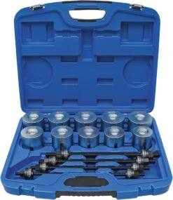 BGS 1514 Satz Zughülsen & Druckhülsen Mit 4 Spindeln 24 Teilig