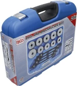 BGS 1514 Satz Zughülsen & Druckhülsen Mit 4 Spindeln 24 Teilig 19 BGS 1514 Satz Zughülsen & Druckhülsen Mit 4 Spindeln 24 Teilig -Werkstattwerkzeuge Geschäft bgs 1514 satz zug und druckhuelsen 4 spindel 000000000