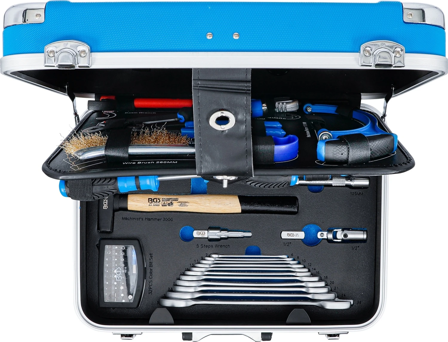 BGS 15502 Sanitär Werkzeugkoffer 95 Teilig 9 BGS 15502 Sanitär Werkzeugkoffer 95 Teilig – Bild 7