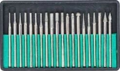 BGS 1607 Satz Diamant Schleifer Und Fräswerkzeug 20 Teilig