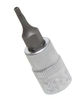 BGS 2356 Biteinsatz T-Profil (für Torx) Mit Bohrung T8 Länge 38mm Antrieb 6,3mm (1/4")