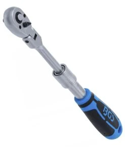 BGS 25125 Umschaltknarre Ausziehbar Abwinkelbar Abtrieb 6,3mm (1/4") 210 - 250mm