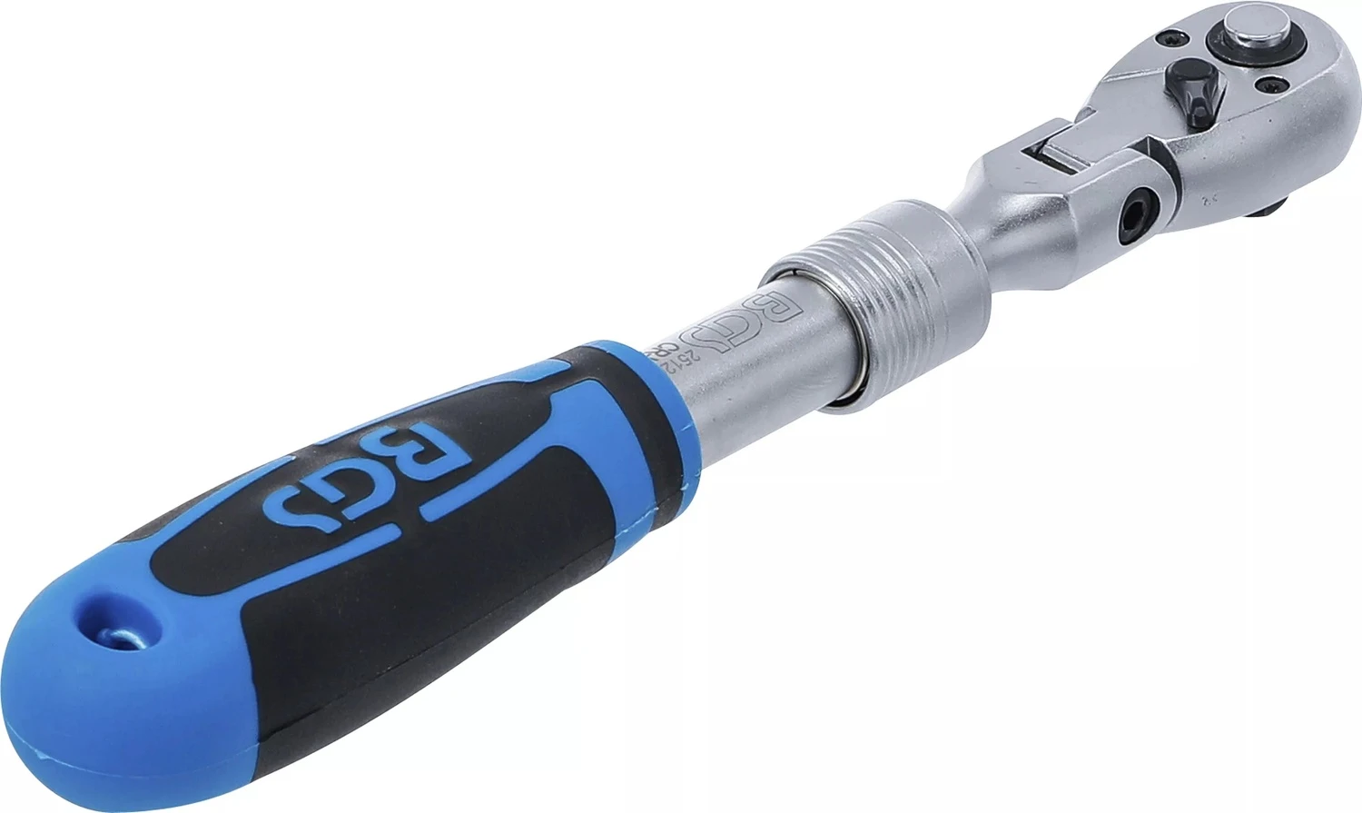 BGS 25126 Umschaltknarre Ausziehbar Abwinkelbar Abtrieb 10mm (3/8") 260 - 365mm 6 BGS 25126 Umschaltknarre Ausziehbar Abwinkelbar Abtrieb 10mm (3/8") 260 - 365mm – Bild 4