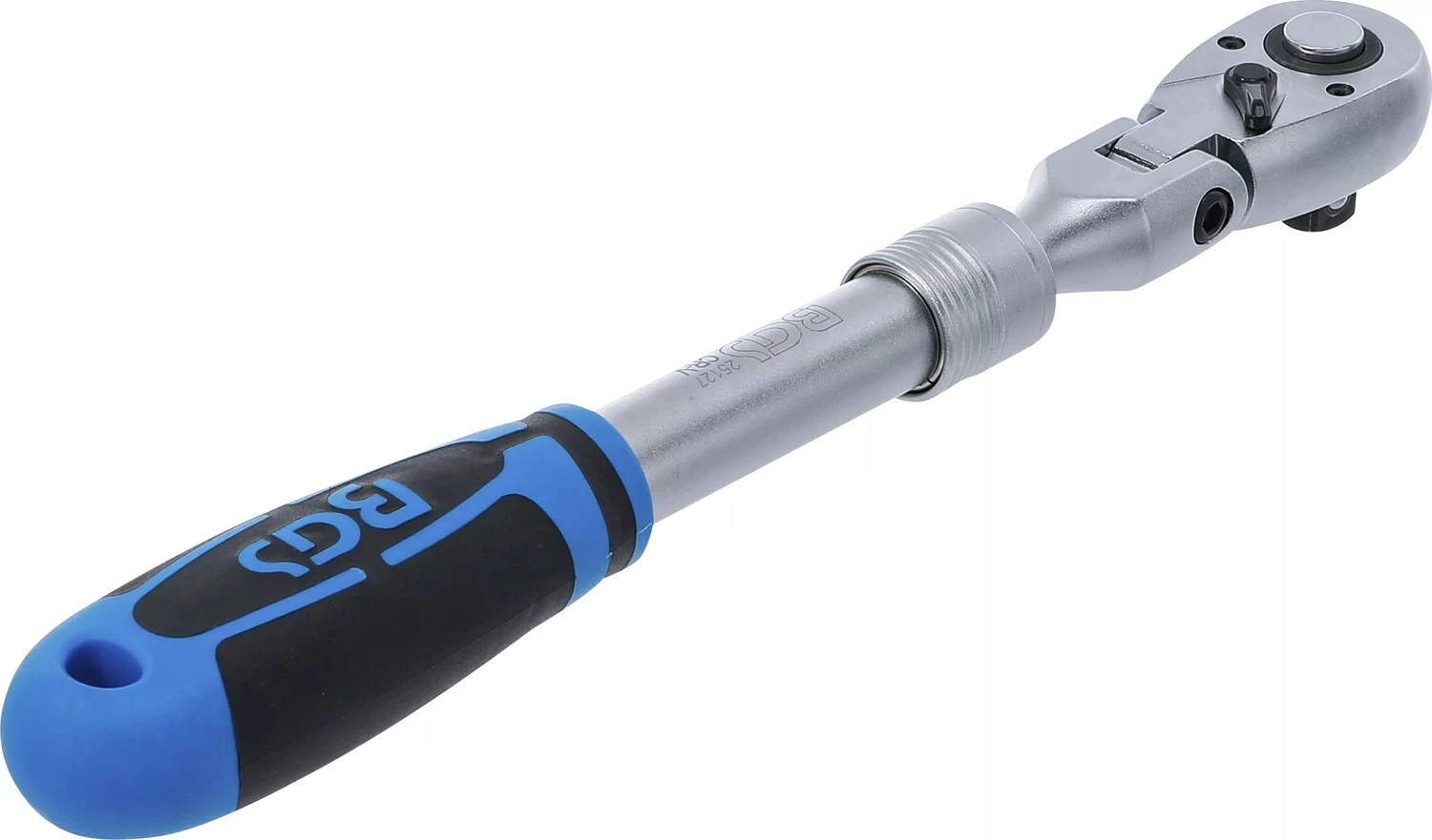 BGS 25127 Umschaltknarre Ausziehbar Abwinkelbar Abtrieb 12,5mm (1/2") 350 - 490mm 6 BGS 25127 Umschaltknarre Ausziehbar Abwinkelbar Abtrieb 12,5mm (1/2") 350 - 490mm – Bild 4