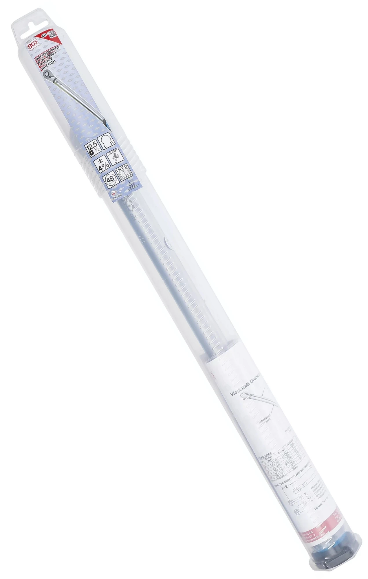 BGS 2805 Drehmomentschlüssel Meßbereich 40-200Nm Abtrieb Außenvierkant 12,5mm (1/2") 9 BGS 2805 Drehmomentschlüssel Meßbereich 40-200Nm Abtrieb Außenvierkant 12,5mm (1/2") – Bild 7