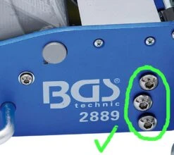 BGS 2889-4 Satz Nylon Rollen Für Rangierwagenheber Hydraulisch Artikel 2889 -Werkstattwerkzeuge Geschäft bgs 2889 3 ersatz hydraulik 0000