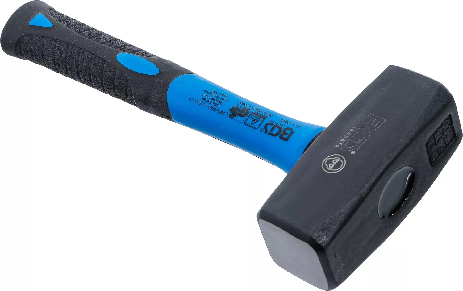 BGS 3849 Fäustel Mit Fiberglasstiel DIN 6475 Kopfgewicht 1500g 7 BGS 3849 Fäustel Mit Fiberglasstiel DIN 6475 Kopfgewicht 1500g – Bild 5