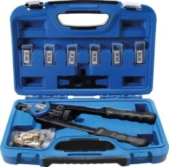 BGS 408 Satz Nietmutternzange Inkl. Je 10 Nietmuttern M3 - M10 Inkl. Koffer