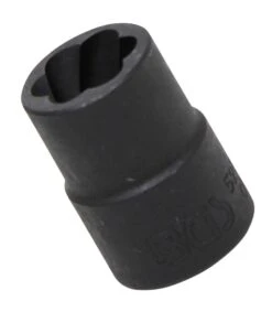 BGS 5266-14 Steckschlüsseleinsatz Spiralprofil Schraubenausdreher SW 14mm Antrieb 12,5mm (1/2")