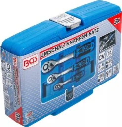 BGS 621 Satz Umschaltknarren Feinverzahnt Abtrieb Außenvierkant 6,3mm (1/4"), 10mm (3/8"), 12,5mm (1/2") 17 BGS 621 Satz Umschaltknarren Feinverzahnt Abtrieb Außenvierkant 6,3mm (1/4"), 10mm (3/8"), 12,5mm (1/2") -Werkstattwerkzeuge Geschäft bgs 621 satz umschaltknarren 00000000