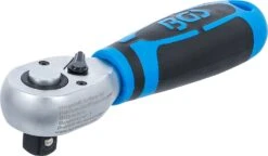 BGS 644 Mini Umschaltknarre Ratsche Feinverzahnt Abtrieb 12,5mm (1/2") Länge 170mm