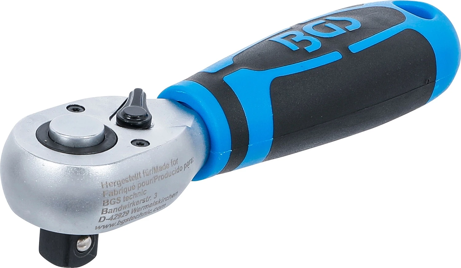 BGS 644 Mini Umschaltknarre Ratsche Feinverzahnt Abtrieb 12,5mm (1/2") Länge 170mm 3 BGS 644 Mini Umschaltknarre Ratsche Feinverzahnt Abtrieb 12,5mm (1/2") Länge 170mm