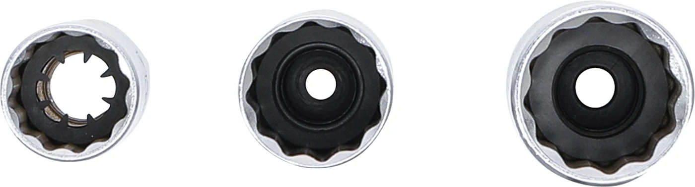 BGS 6858 Satz Zündkerzen Nüsse 14 - 16 - 18mm Antrieb 10mm (3/8") 3 Teilig 5 BGS 6858 Satz Zündkerzen Nüsse 14 - 16 - 18mm Antrieb 10mm (3/8") 3 Teilig – Bild 3