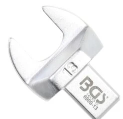 BGS 6900-13 Einsteck-Maulschlüssel 13mm Für Aufnahme 9 X 12mm