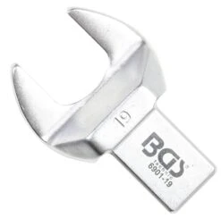 BGS 6901-19 Einsteck-Maulschlüssel 19mm Für Aufnahme 14 X 18mm