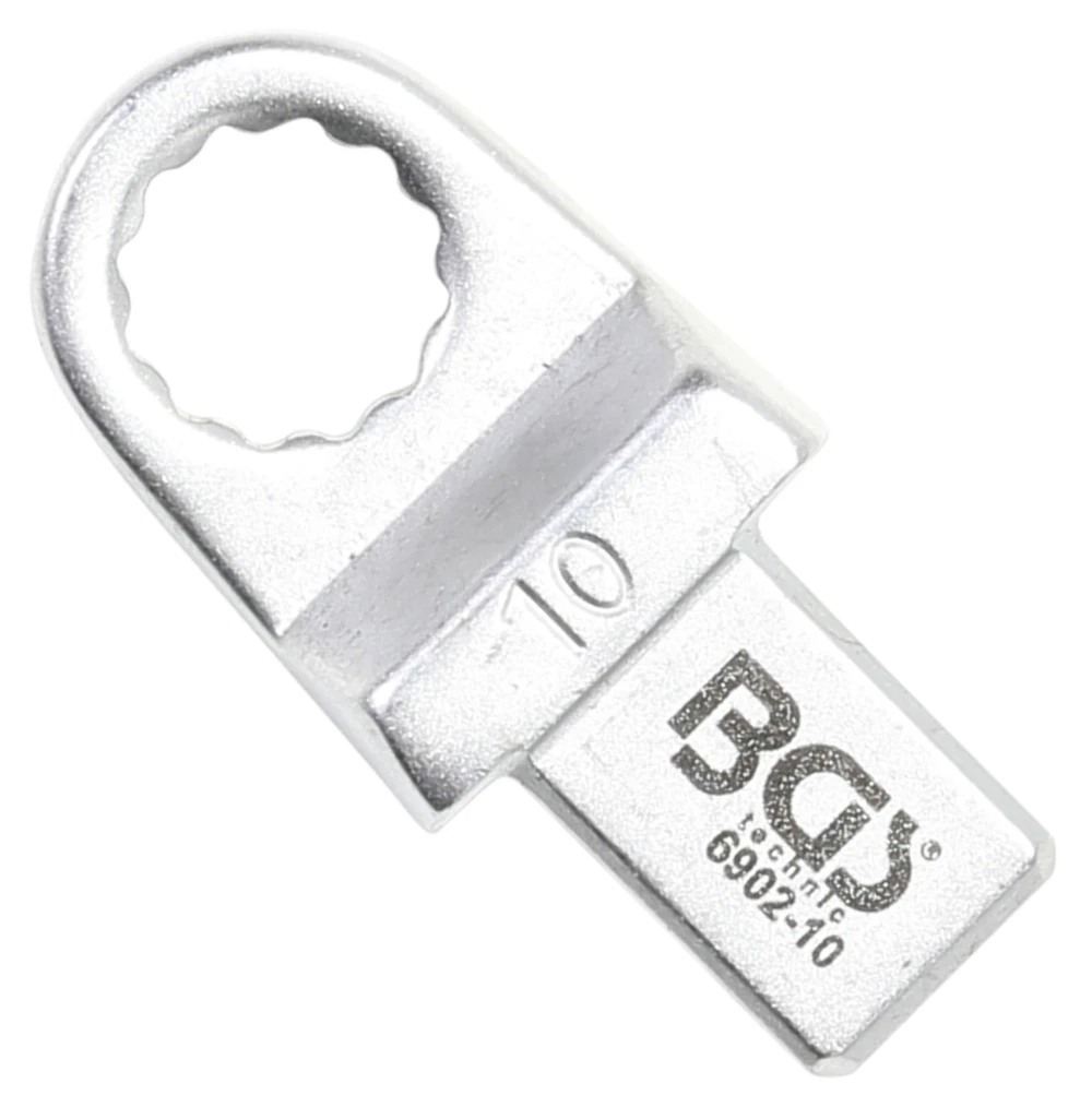 BGS 6902-10 Einsteck-Ringschlüssel 10mm Für Aufnahme 9 X 12mm