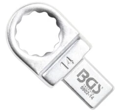 BGS 6902-14 Einsteck-Ringschlüssel 14mm Für Aufnahme 9 X 12mm