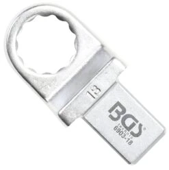 BGS 6903-18 Einsteck-Ringschlüssel 18mm Für Aufnahme 14 X 18mm