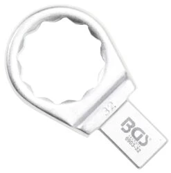 BGS 6903-32 Einsteck-Ringschlüssel 32mm Für Aufnahme 14 X 18mm