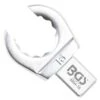 BGS 6904-16 Einsteck-Ringschlüssel Offen 16mm Für Aufnahme 9 X 12mm -Werkstattwerkzeuge Geschäft bgs 6904 16 Einsteckringschluessel offen 0