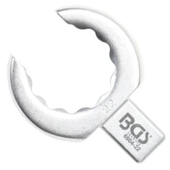 BGS 6904-22 Einsteck-Ringschlüssel Offen 22mm Für Aufnahme 9 X 12mm