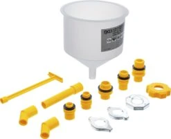 BGS 70000 Satz Einfülltrichter Für Kühlflüssigkeit 12 Teilig