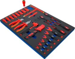 BGS 70218 VDE Satz Steckschlüssel Nüsse Antrieb Innenvierkant 10mm (3/8") -Werkstattwerkzeuge Geschäft bgs 70218 vde steckschluesseleinsaetze 3 3 einlage 00000