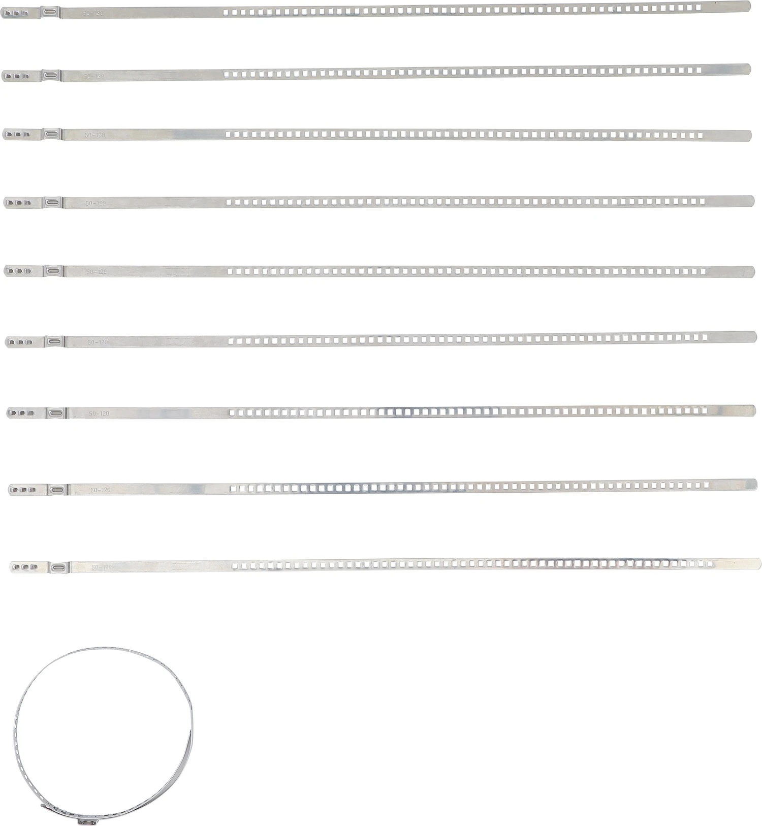 BGS 70328 Satz Achsmanschetten Schellen 7mm Spannbereich 50-120mm 10 Teilig 4 BGS 70328 Satz Achsmanschetten Schellen 7mm Spannbereich 50-120mm 10 Teilig – Bild 2