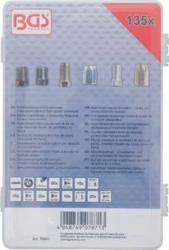 BGS 70341 Sortiment Bremsleitungsverschraubungen Überwurfmuttern Schrauben 135 Teilig -Werkstattwerkzeuge Geschäft bgs 70341 sortiment bremsleitungsverschraubungen ueberwurfmuttern 000