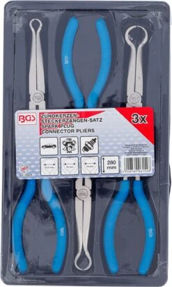 BGS 70970 Satz Zündkerzenstecker Zange Mit Ringspitze Länge 280mm 3 Teilig -Werkstattwerkzeuge Geschäft bgs 70970 zuendkerzen steckerzangen satz 00000