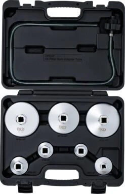 BGS 72054 Satz Ölfilterschlüssel Ölablassschlauch Antrieb 12,5mm (1/2") -Werkstattwerkzeuge Geschäft bgs 72054 satz oelfilterschluessel oelablassschlauch 0000