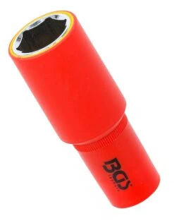 BGS 72072 VDE Steckschlüssel Einsatz Sechskant SW 22mm Antrieb 12,5mm (1/2")