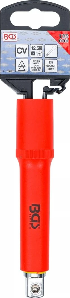 BGS 72083 VDE Steckschlüssel Verlängerung Antrieb 12,5mm (1/2") Länge 125mm 9 BGS 72083 VDE Steckschlüssel Verlängerung Antrieb 12,5mm (1/2") Länge 125mm -Werkstattwerkzeuge Geschäft bgs 72083 vde verlaengerung 125mm 0000