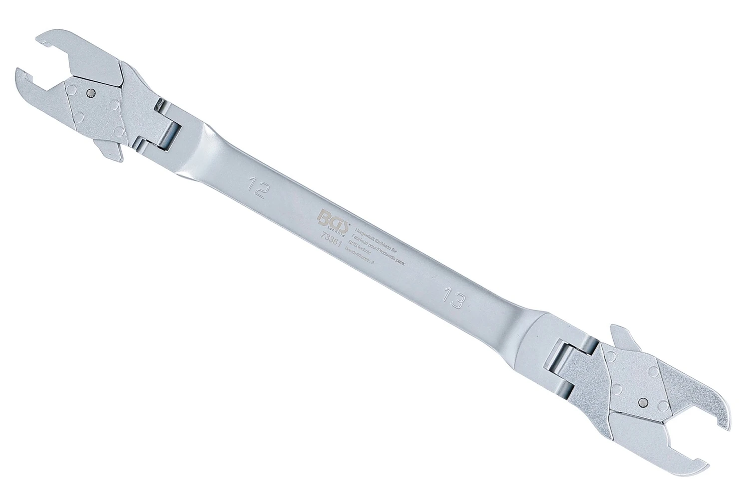 BGS 73361 Bremsleitungsschlüssel Mit Ratschenfunktion SW 12x13mm Länge 145mm 5 BGS 73361 Bremsleitungsschlüssel Mit Ratschenfunktion SW 12x13mm Länge 145mm – Bild 3