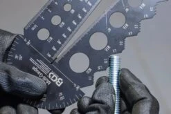 BGS 74247 Schraubenschablone Gewindeschablone Gewindelehre Metrisch M3 - M20 0,5 - 13,00mm -Werkstattwerkzeuge Geschäft bgs 74247 schrauben und gewindeschablonen metrisch 000 jg