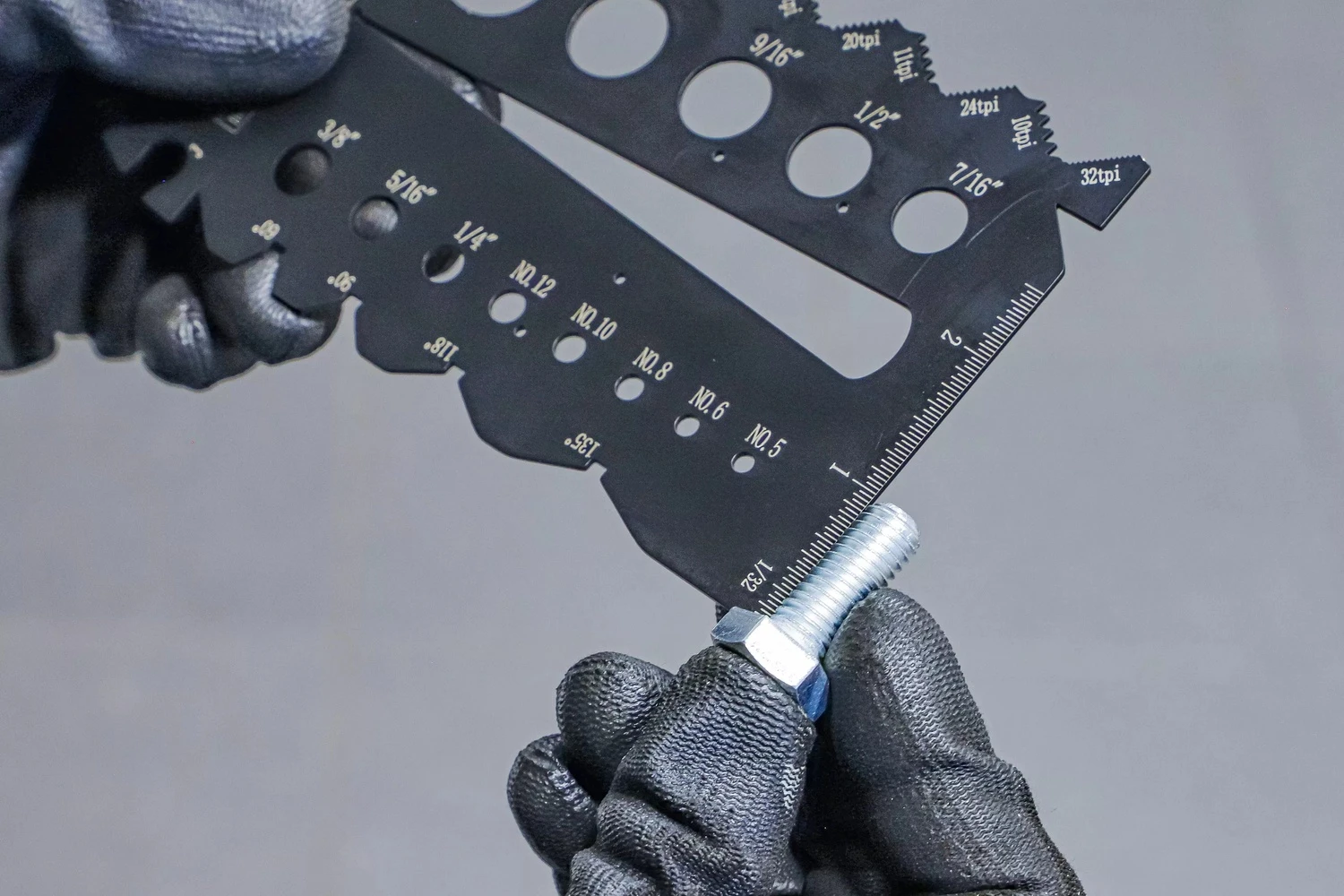 BGS 74248 Schraubenschablone Gewindeschablone Gewindelehre Zollgrößen 1/4" - 2" 5 BGS 74248 Schraubenschablone Gewindeschablone Gewindelehre Zollgrößen 1/4" - 2" – Bild 3