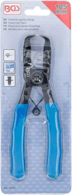 BGS 74270 Zange Zum Lösen Von Kunststoffclips An Türverkleidungen Abdeckungen Länge 185mm -Werkstattwerkzeuge Geschäft bgs 74270 verkleidungsclip zange 000000